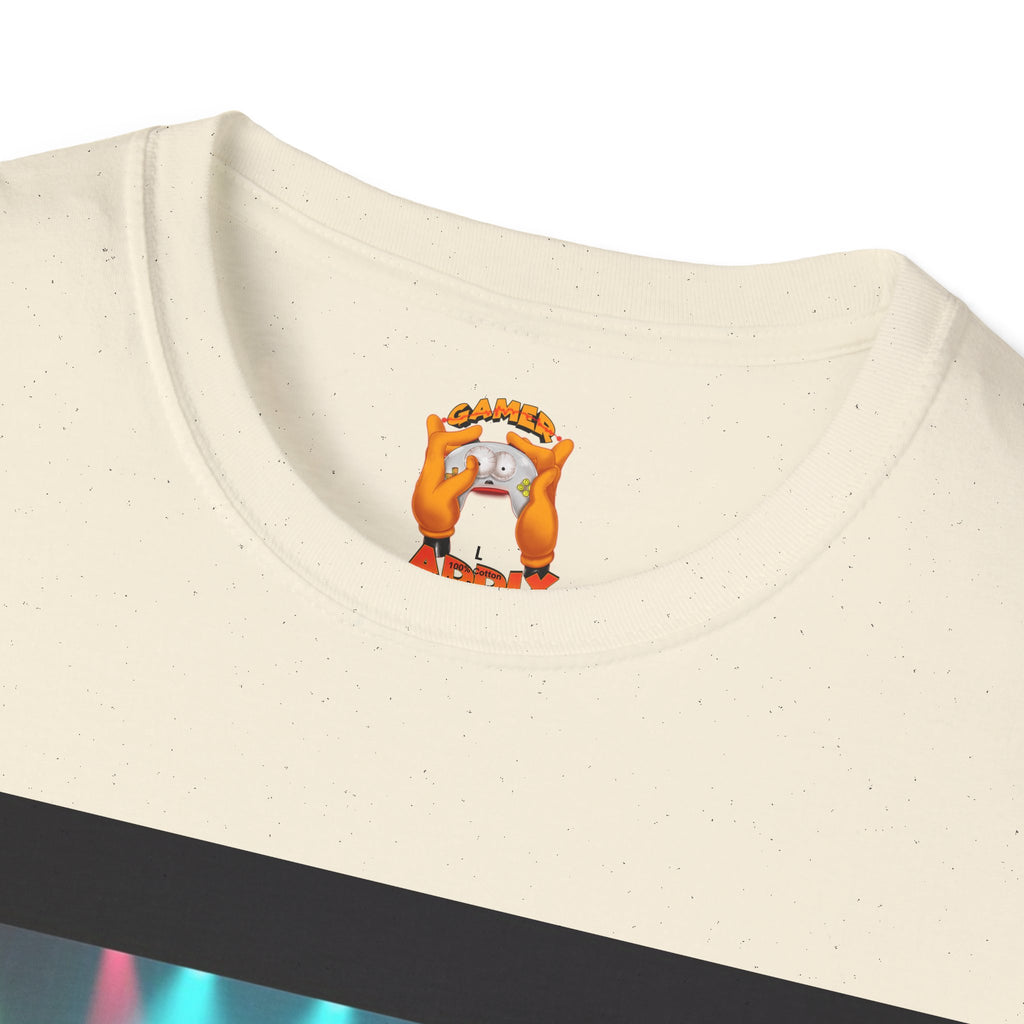 Rockstar Vibes T-Shirt, Retro Gaming Theme, Music Lover Gift, Unisex Tee for All Ages, Fun Family Outings, Casual Everyday Wear