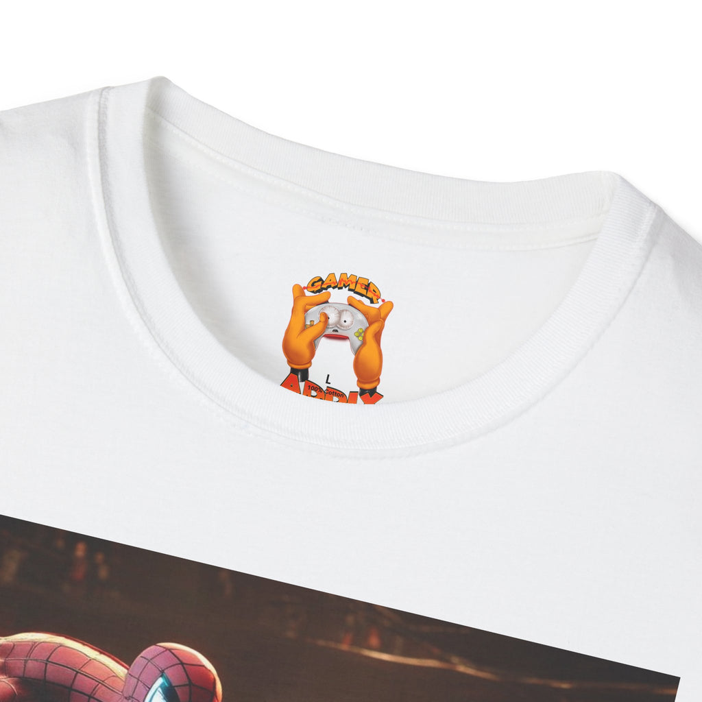 Marvel-Inspired Unisex Softstyle T-Shirt for Superhero Fans, Graphic Tee for Comic Lovers, Gift for Birthdays or Holidays, Fun Casual Wear