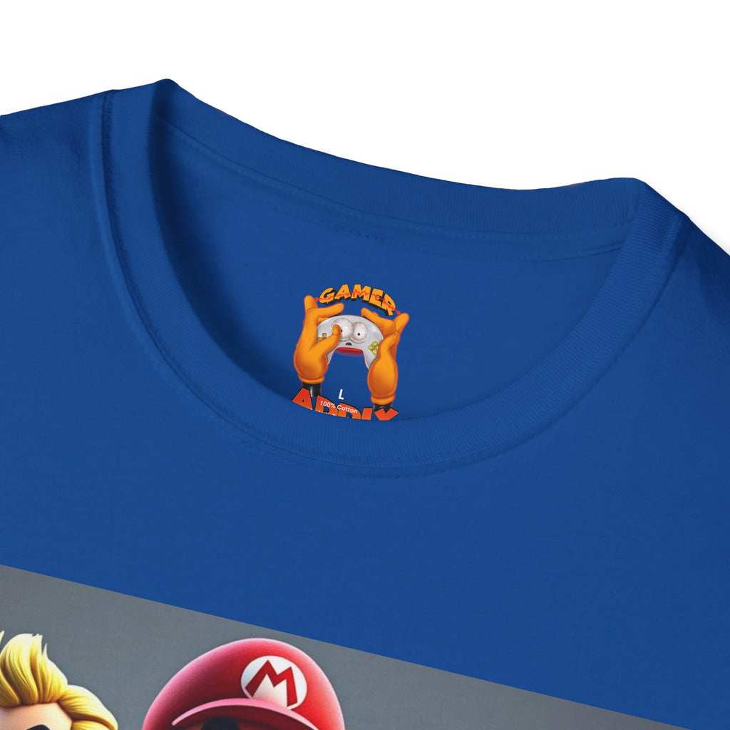 Cool Gamer Character T-Shirt, Unisex Graphic Tee, Video Game Shirt, Gift for Gamers, Retro Style, Birthday Present