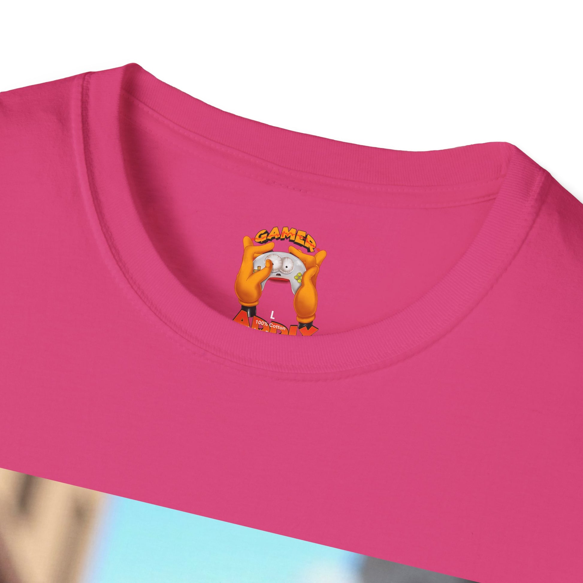 Mz. P MAN Cute Cartoon Character  Softstyle T-Shirt, Fun Graphic Tee for Kids and Adults, Gift for Birthdays, Holidays, or Just Because!