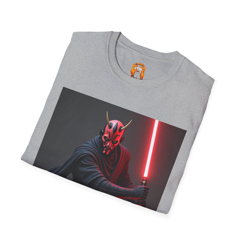 Darth Maul Graphic T-Shirt, Unisex Star Wars Tee, Sci-Fi Fan Apparel, Gift for Geeks, Cool Casual Shirt