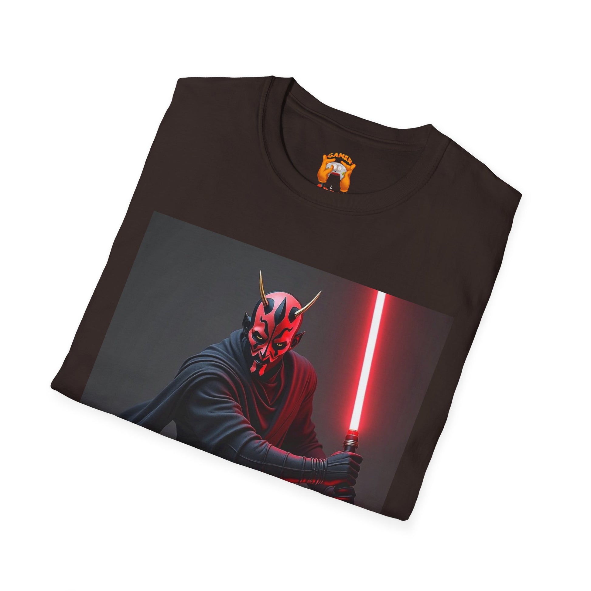 Darth Maul Graphic T-Shirt, Unisex Star Wars Tee, Sci-Fi Fan Apparel, Gift for Geeks, Cool Casual Shirt