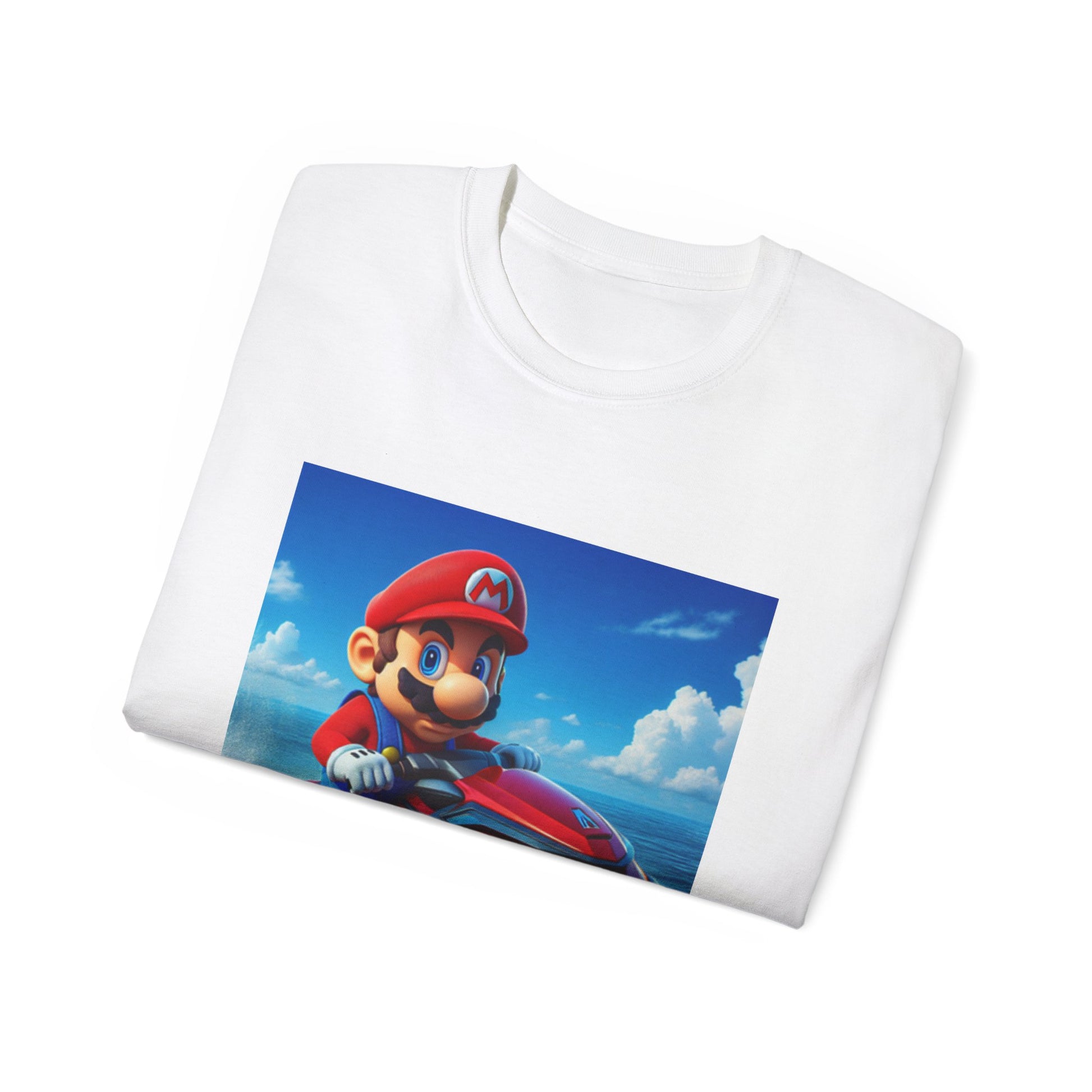 Jet Ski Adventure Unisex Tee, Funny Gift for Gamers, Retro Video Game Shirt, Cool Graphic Tee, Summer Style