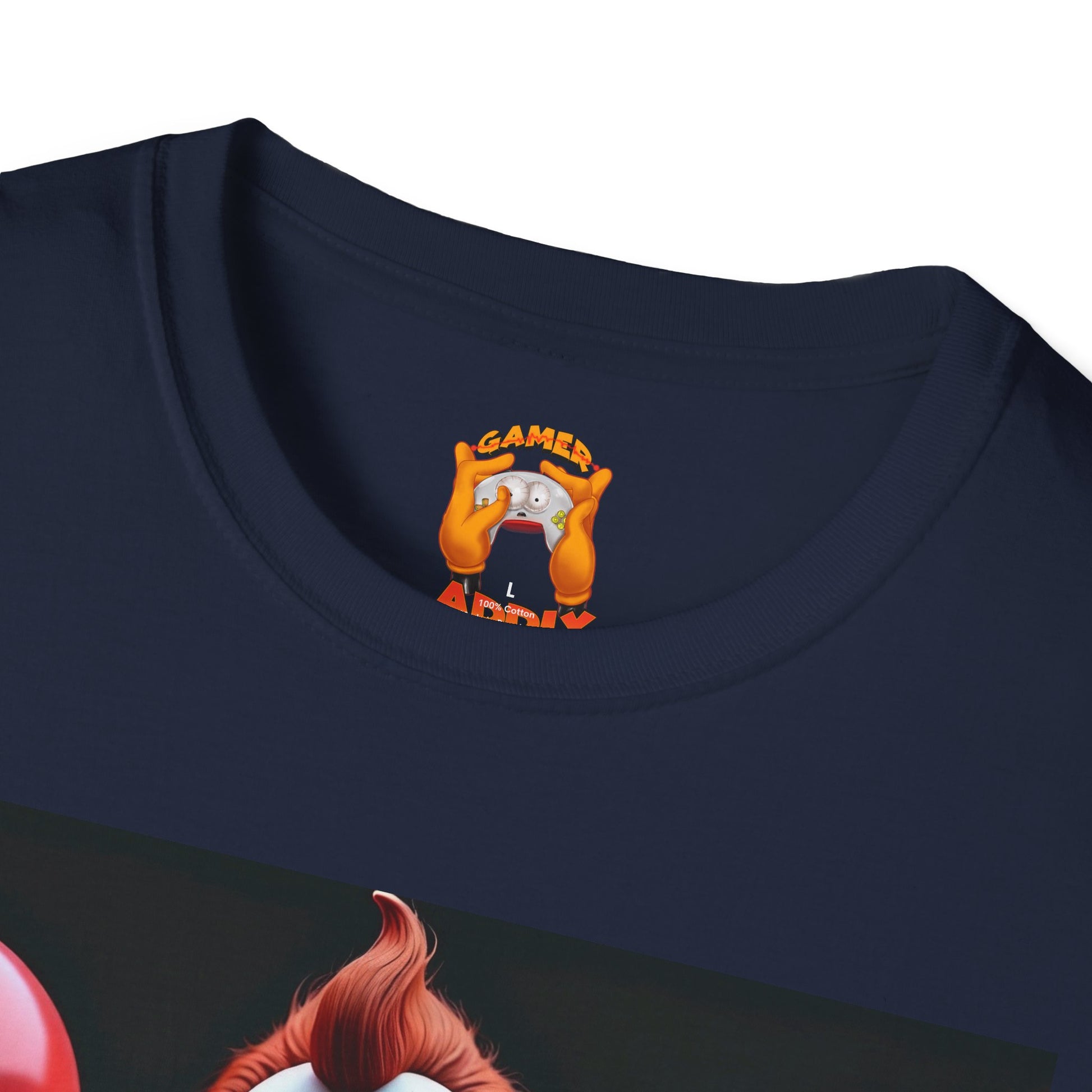 Horror Clown T-Shirt — Pennywise Gaming Clown Graphic Tee