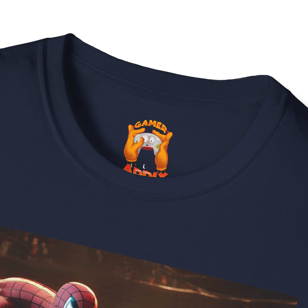 Marvel-Inspired Unisex Softstyle T-Shirt for Superhero Fans, Graphic Tee for Comic Lovers, Gift for Birthdays or Holidays, Fun Casual Wear