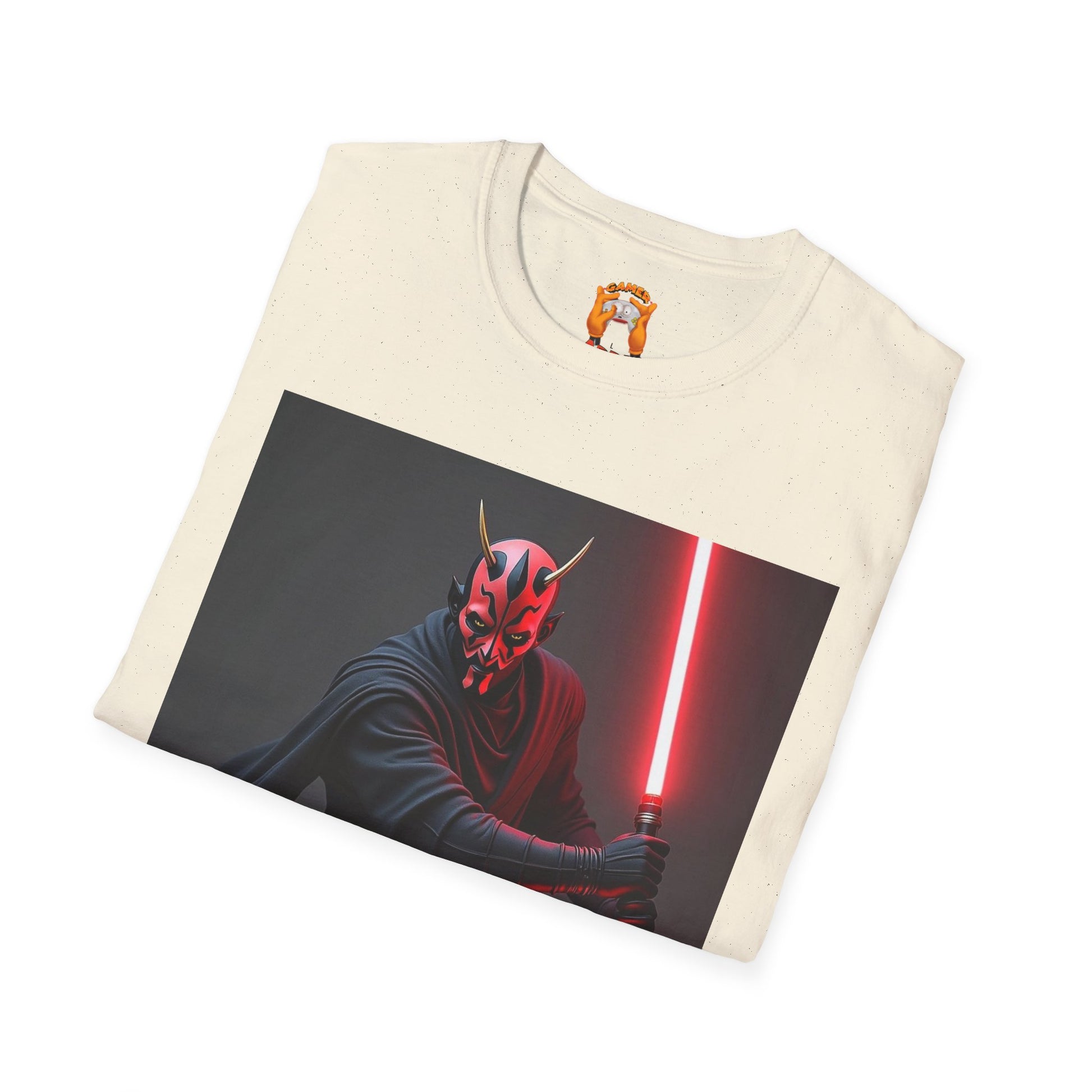 Darth Maul Graphic T-Shirt, Unisex Star Wars Tee, Sci-Fi Fan Apparel, Gift for Geeks, Cool Casual Shirt