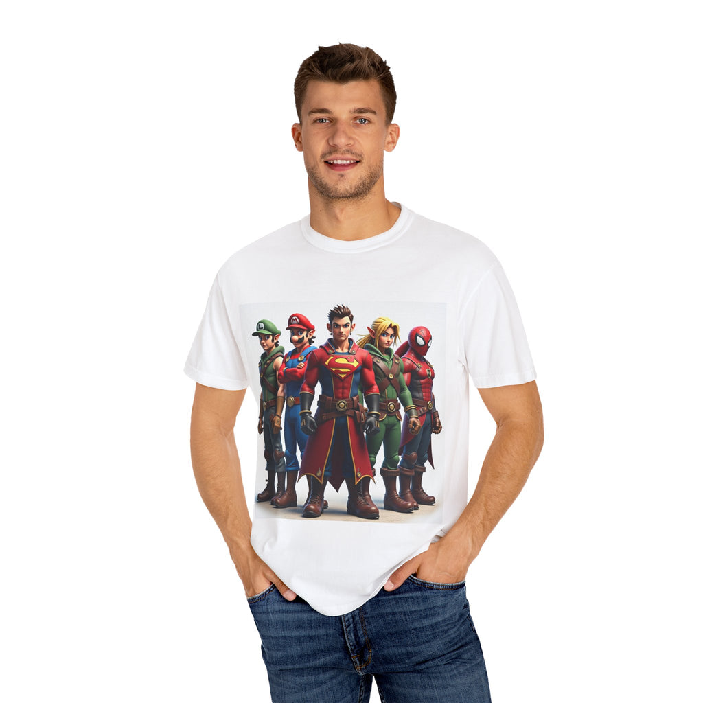 Super Hero squad gaming Tee