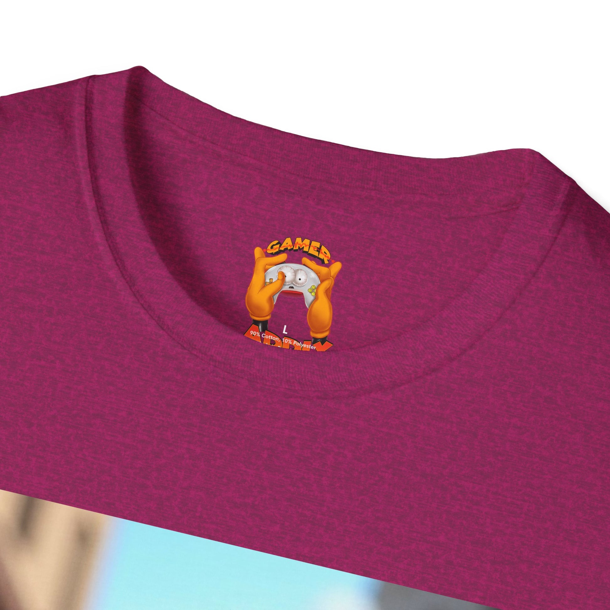 Mz. P MAN Cute Cartoon Character  Softstyle T-Shirt, Fun Graphic Tee for Kids and Adults, Gift for Birthdays, Holidays, or Just Because!