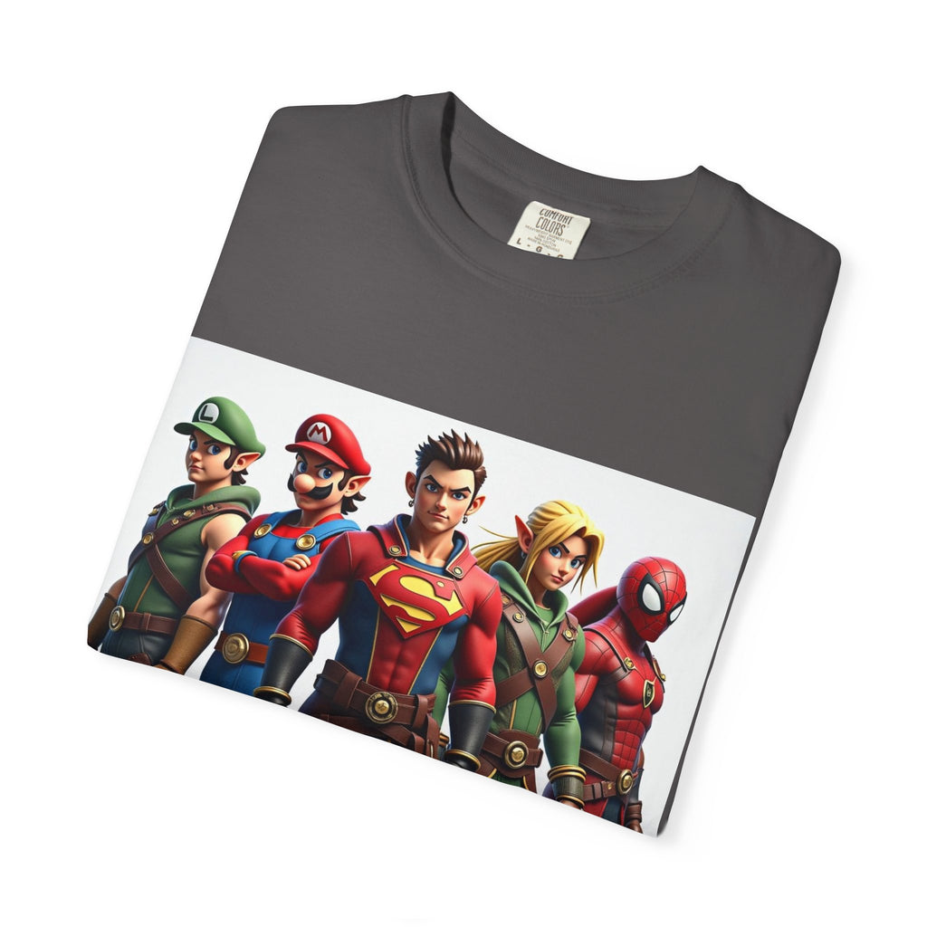 Super Hero squad gaming Tee