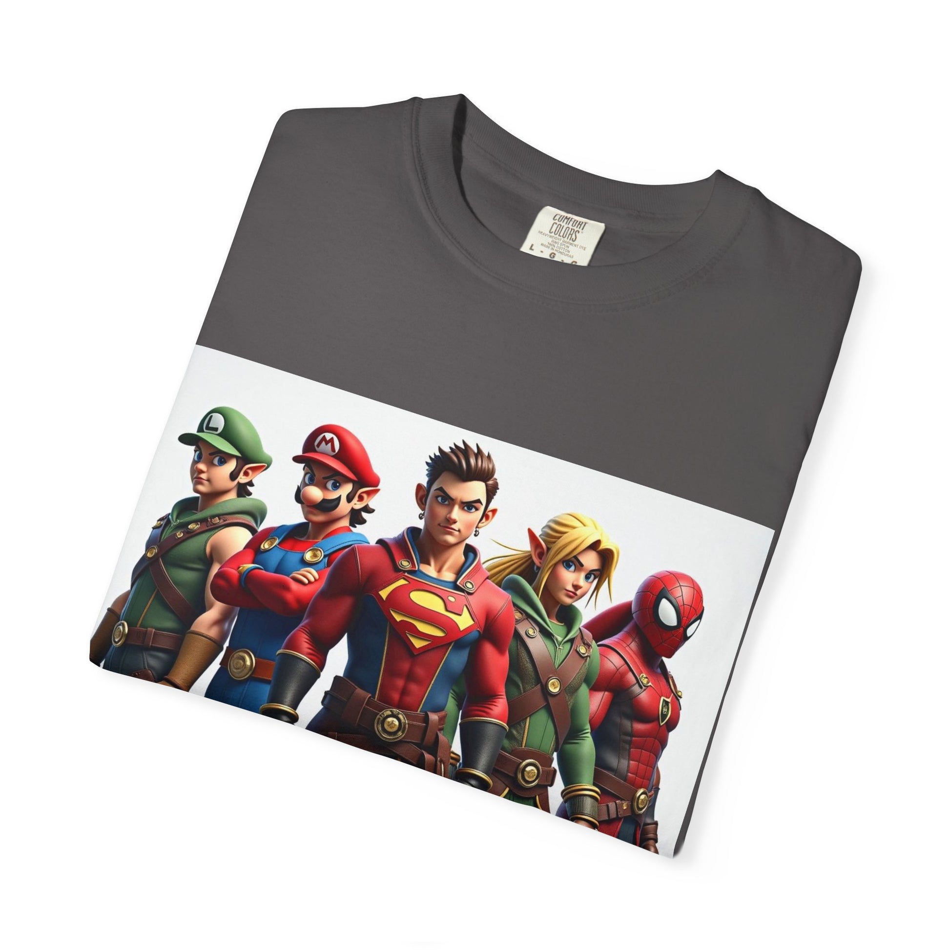 Super Hero squad gaming Tee
