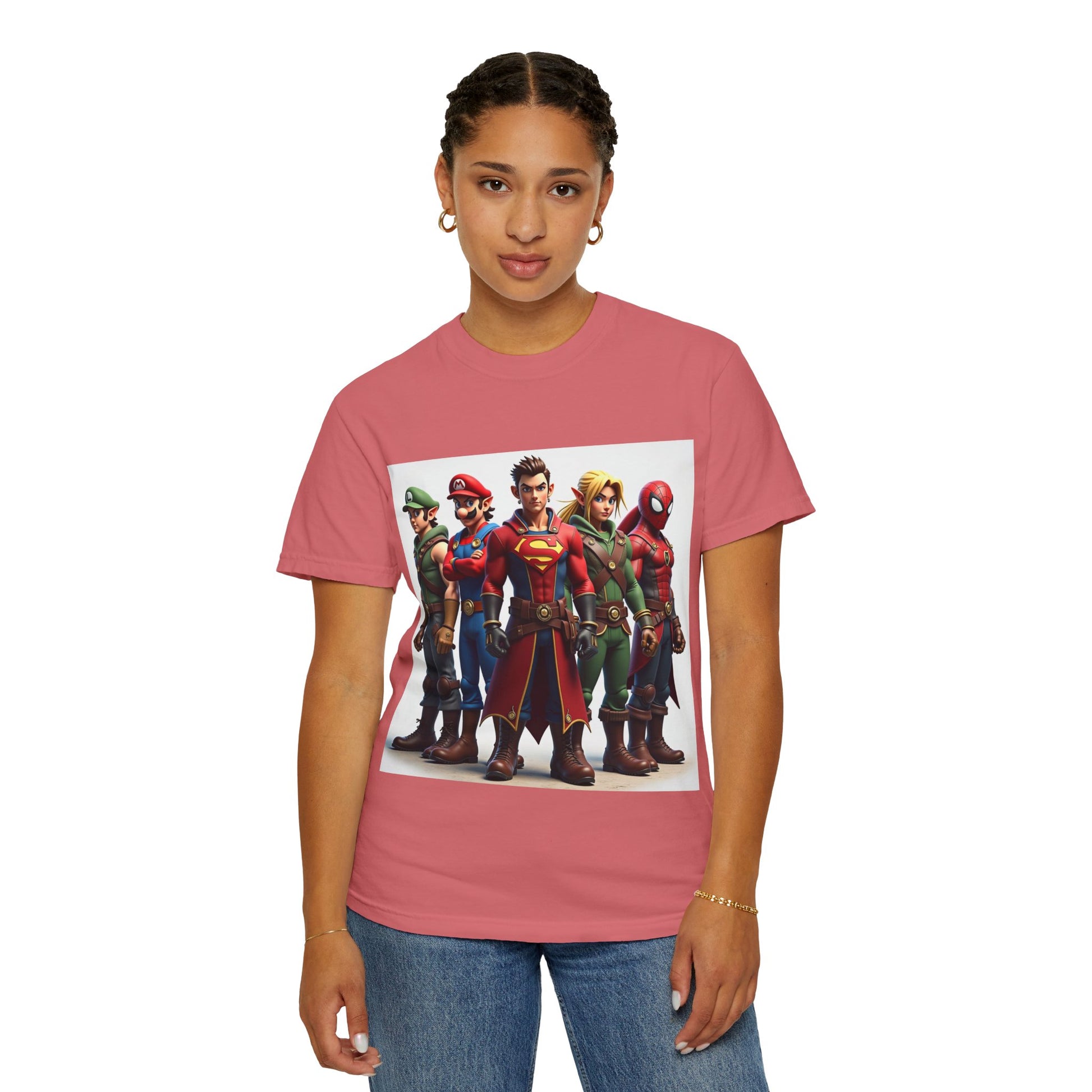 Super Hero squad gaming Tee