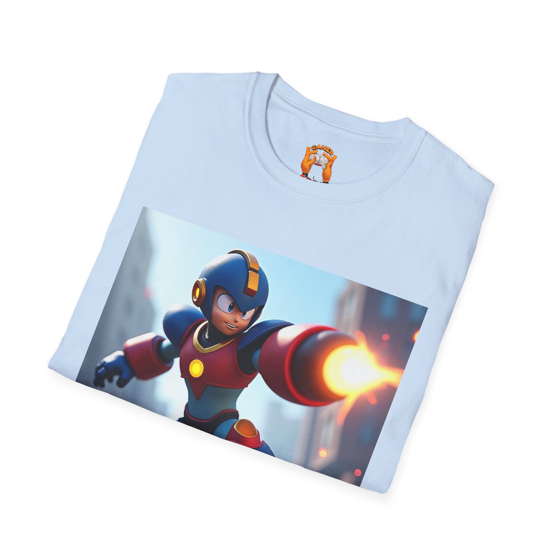Mega Ultra T-Shirt, Fun Retro Shirt, Video Game Apparel, Gifts for Gamers, Geek Culture Clothing, Cartoon Character Tee