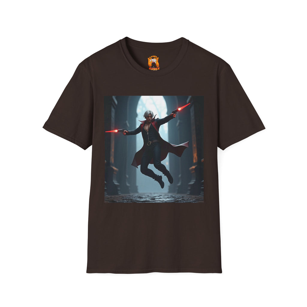 Dante DMC T-Shirt, Graphic Tee, Casual Wear, Gift for Fans, Convention Shirt, Outdoorsy Apparel