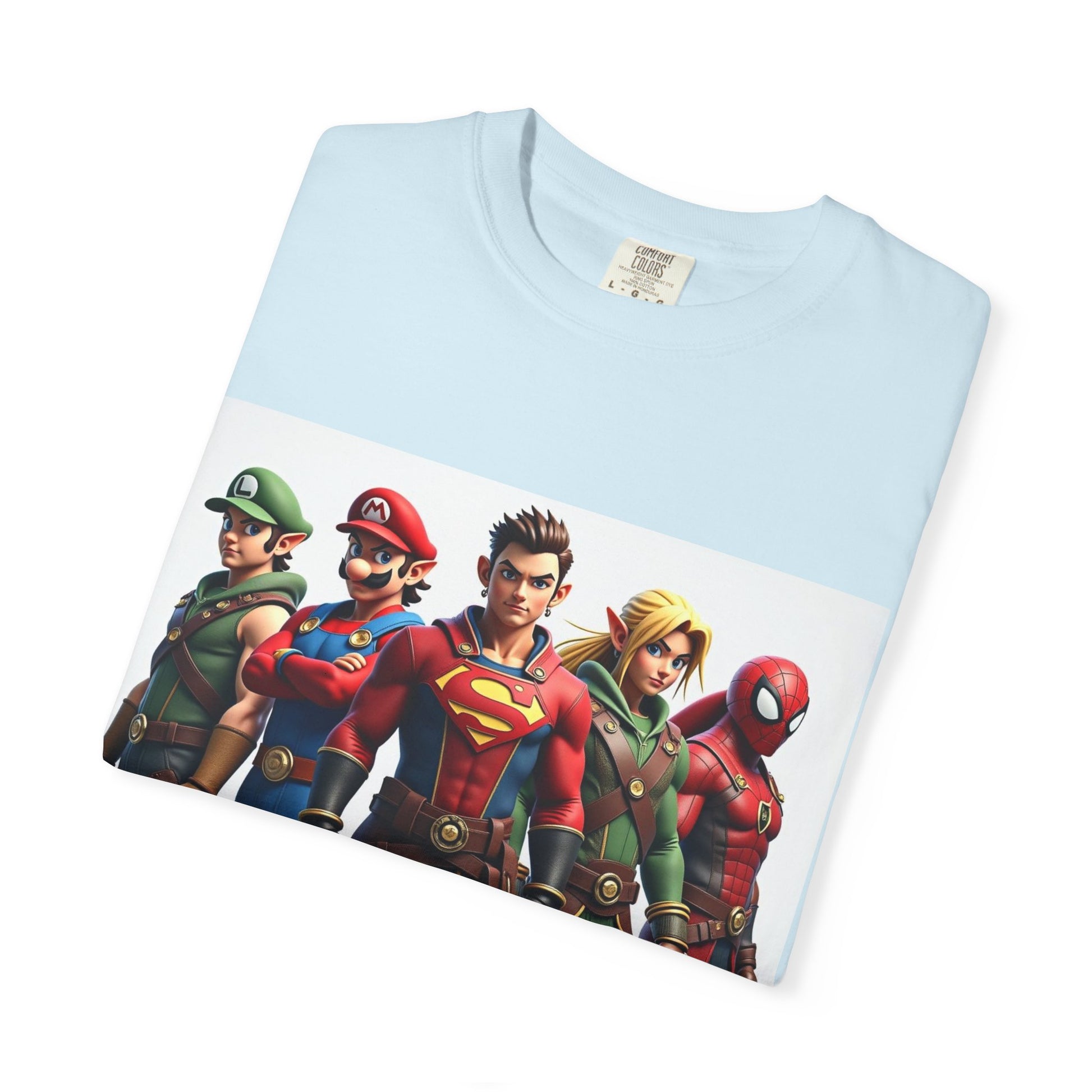 Super Hero squad gaming Tee