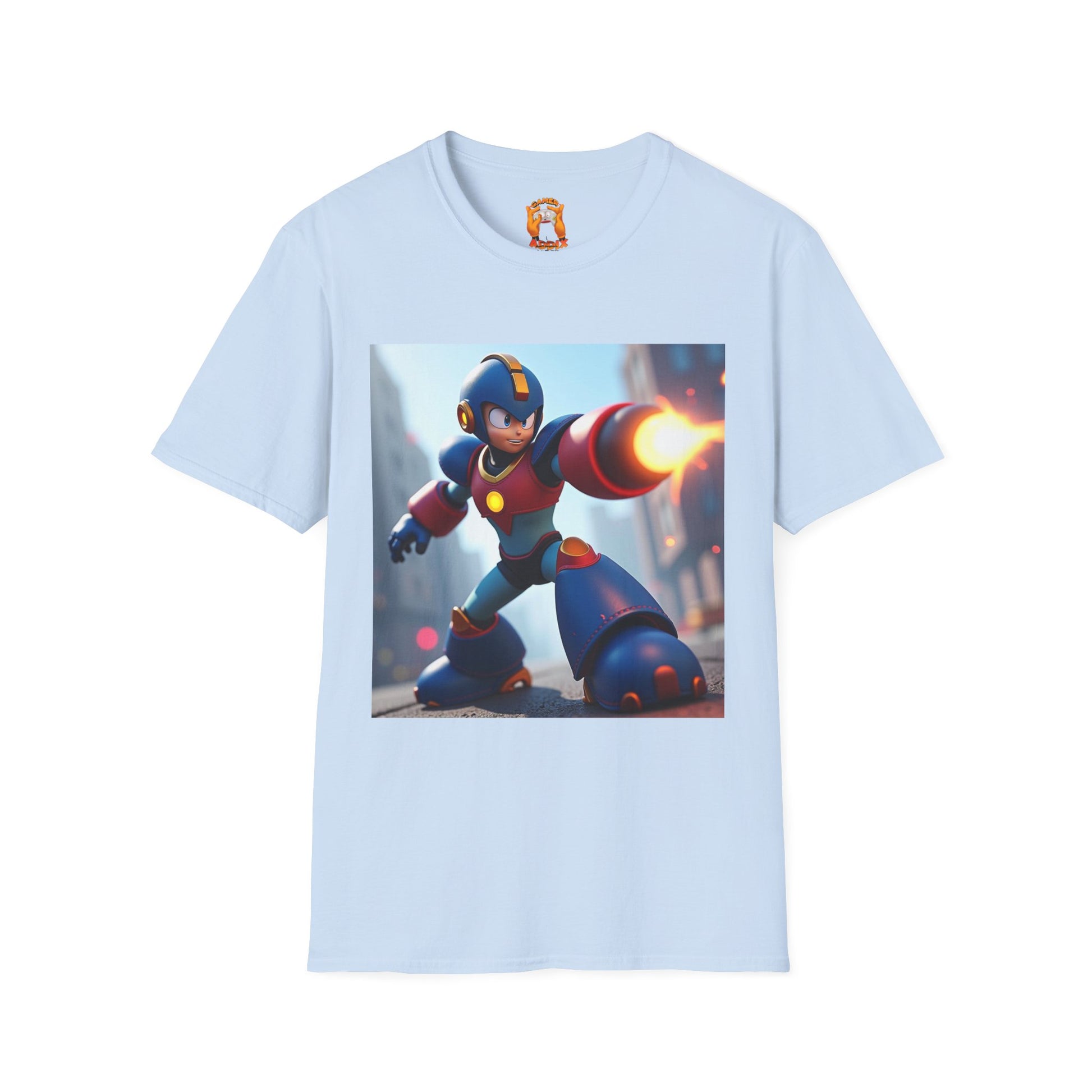 Mega Ultra T-Shirt, Fun Retro Shirt, Video Game Apparel, Gifts for Gamers, Geek Culture Clothing, Cartoon Character Tee