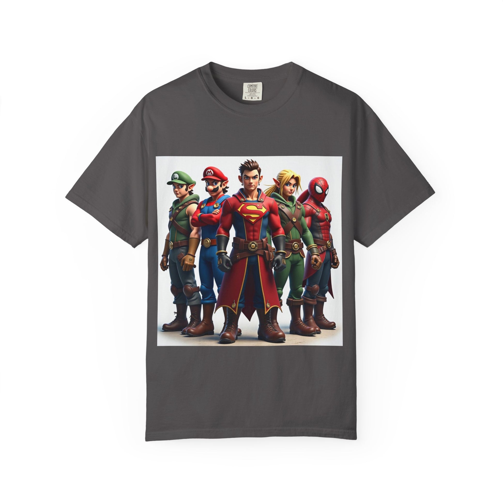 Super Hero squad gaming Tee