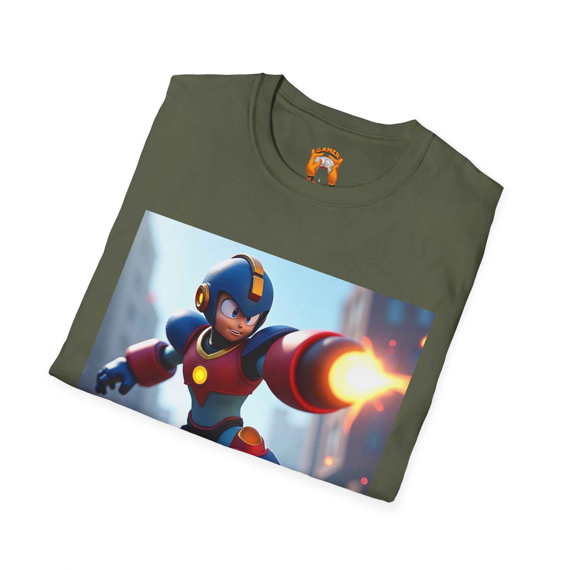 Mega Ultra T-Shirt, Fun Retro Shirt, Video Game Apparel, Gifts for Gamers, Geek Culture Clothing, Cartoon Character Tee