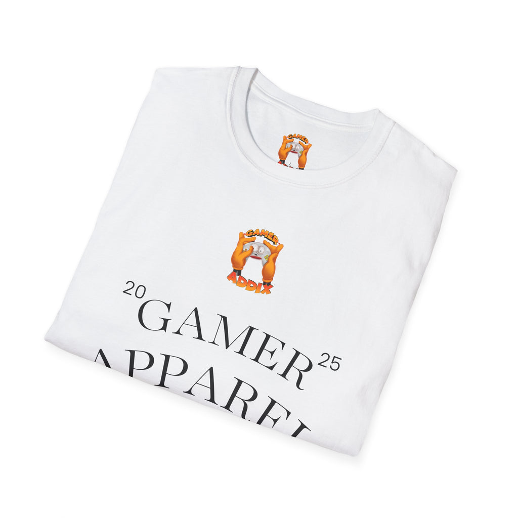 Gamer T-Shirt, Unisex Softstyle Tee for Gamers, Gaming Merchandise, Casual Outfit, Birthday Gift, Video Game Enthusiast Apparel