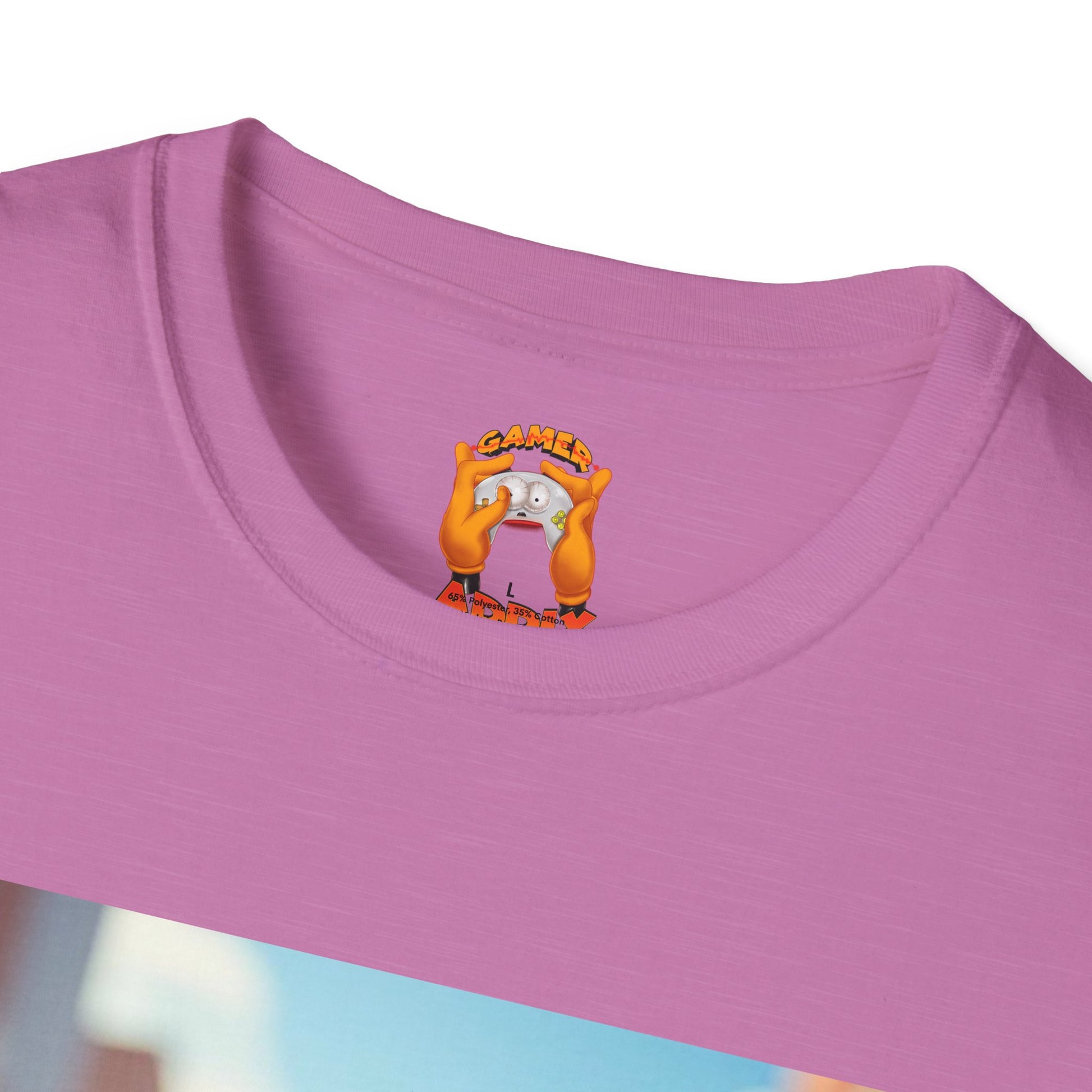 Cute Spiderman Cat Unisex Softstyle T-Shirt, Gift for Kids, Cartoon Tee, Fun Apparel, Birthday Parties, Cosplay, Summer Wear