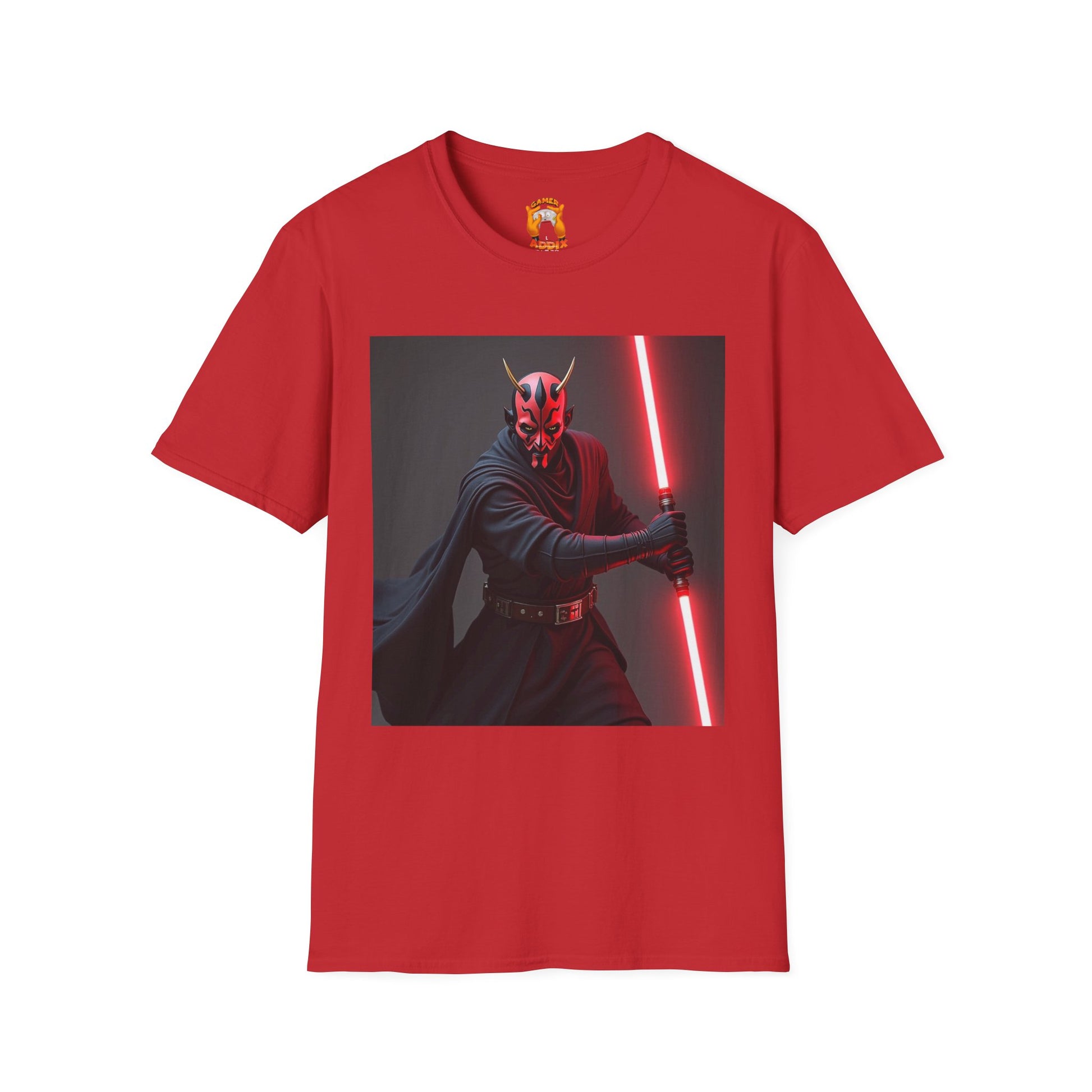 Darth Maul Graphic T-Shirt, Unisex Star Wars Tee, Sci-Fi Fan Apparel, Gift for Geeks, Cool Casual Shirt