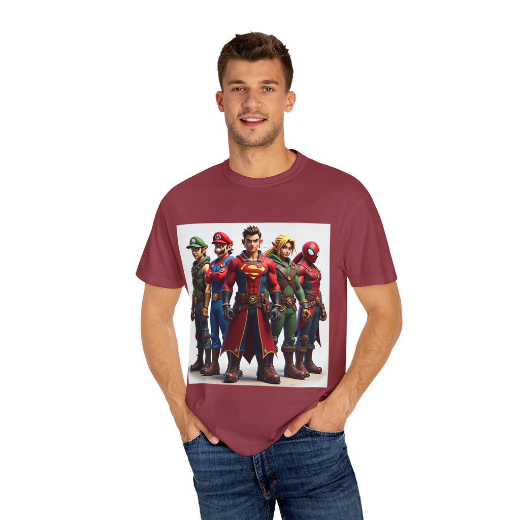 Super Hero squad gaming Tee