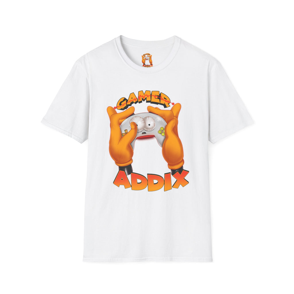 Gamer Addix T-Shirt | Unisex Softstyle Tee for Gaming Enthusiasts | Playful Gift for Gamers | Casual Wear, Birthday, Game Night, [...]