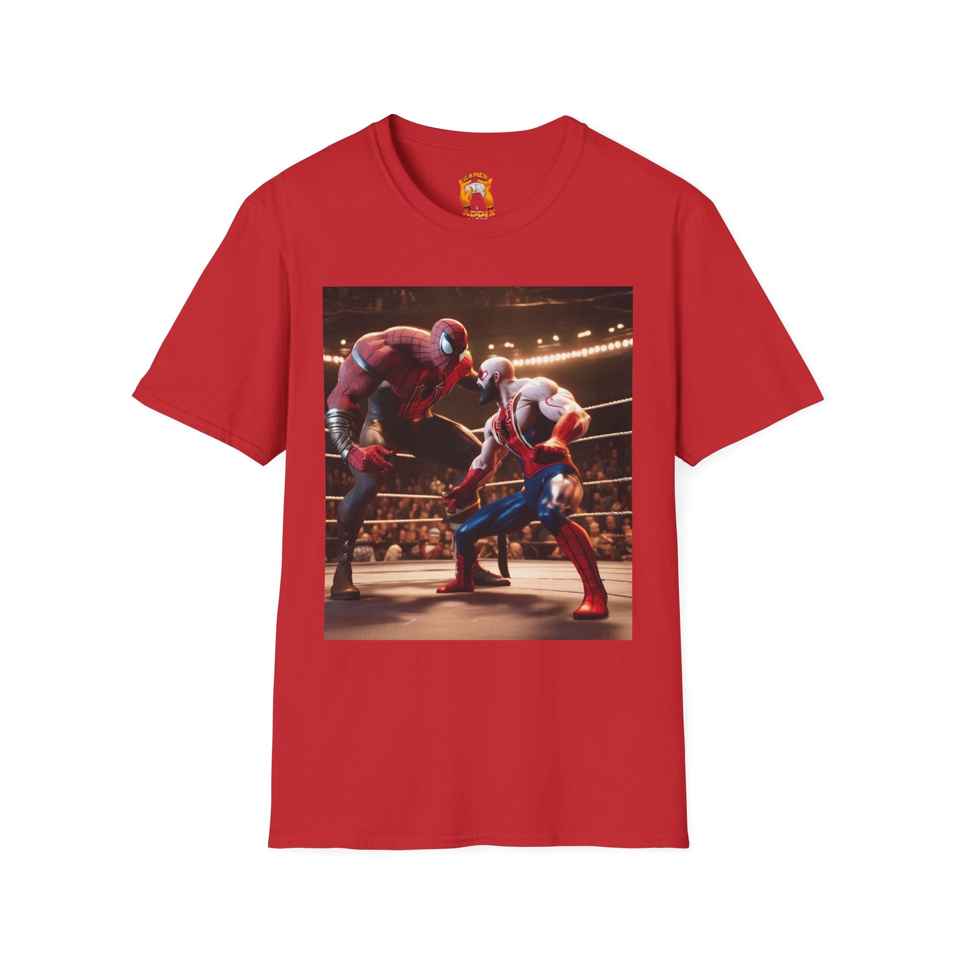 Marvel-Inspired Unisex Softstyle T-Shirt for Superhero Fans, Graphic Tee for Comic Lovers, Gift for Birthdays or Holidays, Fun Casual Wear